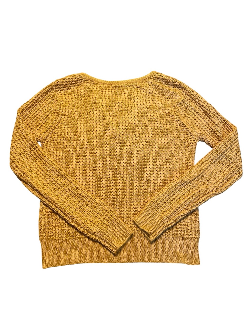Ambiance Golden Mustard Crewneck Sweater - Women